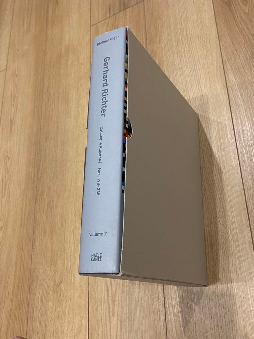 ゲルハルトリヒター　カタログレゾネ　gerhard richter 本　book