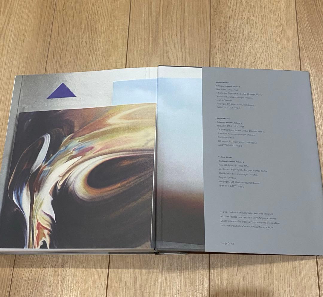 ゲルハルトリヒター　カタログレゾネ　gerhard richter 本　book