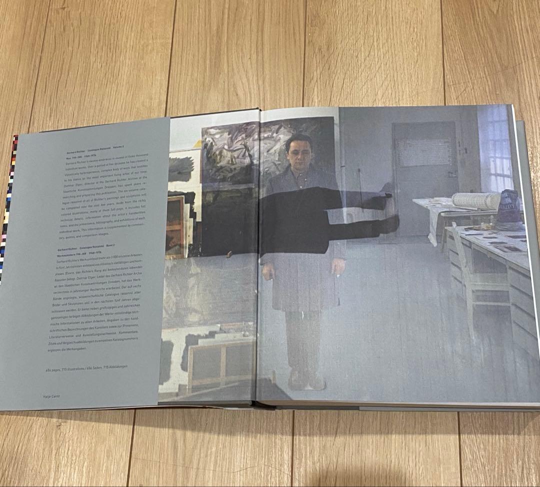 ゲルハルトリヒター　カタログレゾネ　gerhard richter 本　book