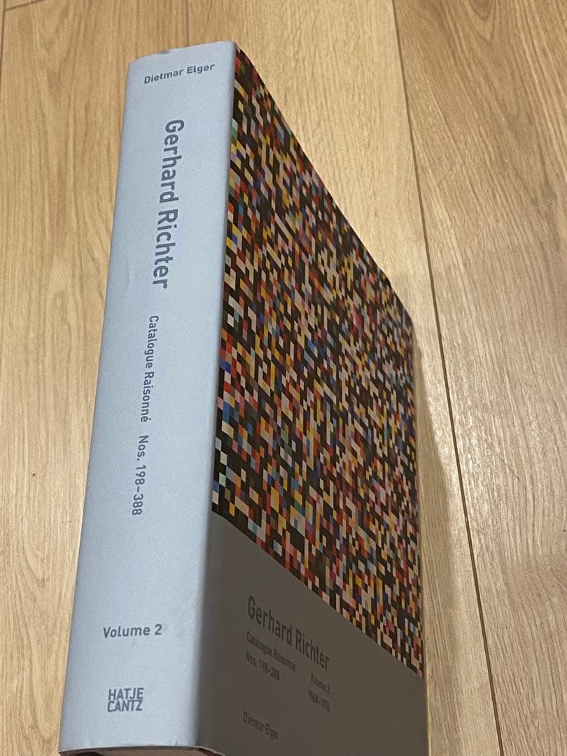 ゲルハルトリヒター　カタログレゾネ　gerhard richter 本　book