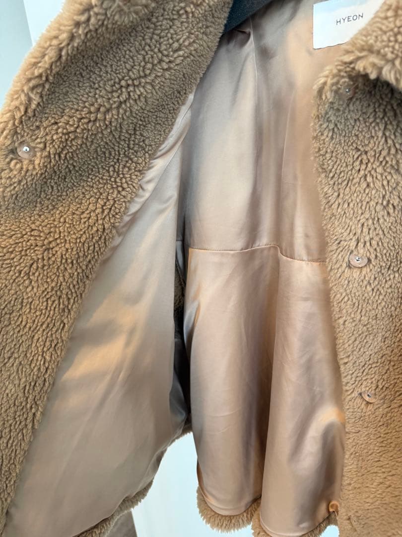 テディーカラーポンチョ