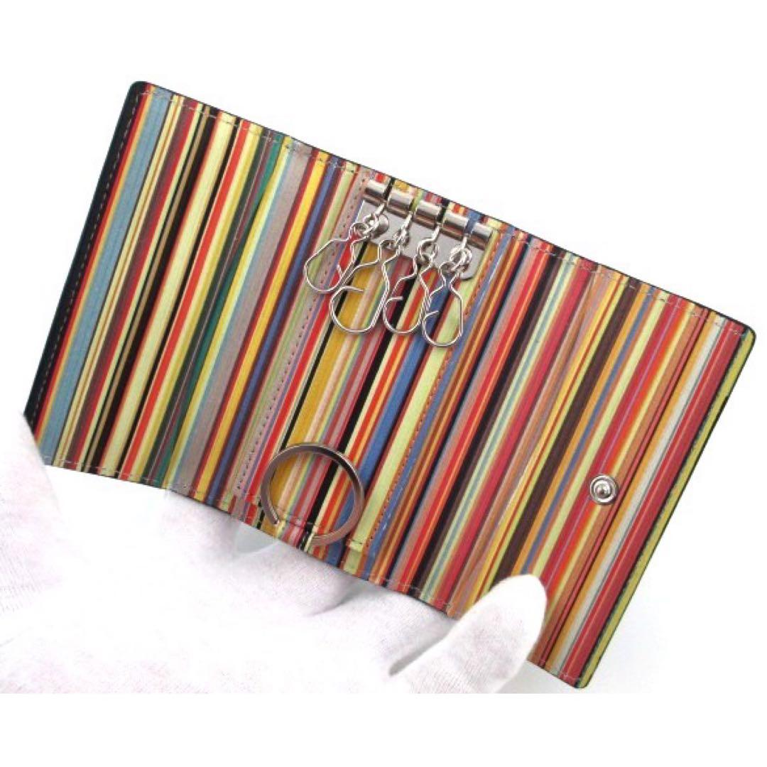 ☆ギフト対応可☆新品☆箱付 ポールスミス インサイドマルチ キーケース☆