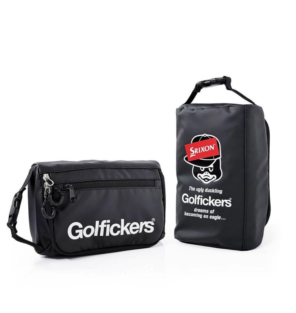 Srixon x Golfickers 限定コラボラウンドポーチ、クーラーバッグ
