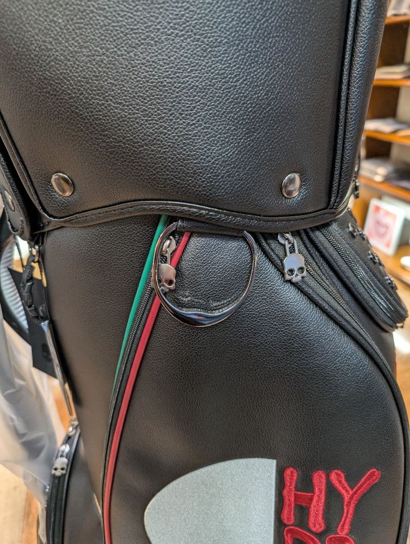 あ*様 HYDROGEN スカルデザイン キャディバッグ