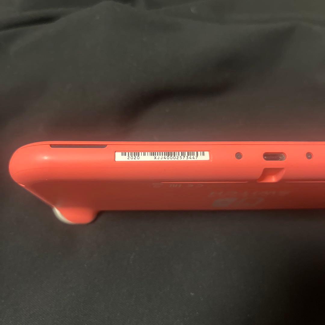 の*様 Nintendo Switch Lite コーラル 本体 中古 10/2