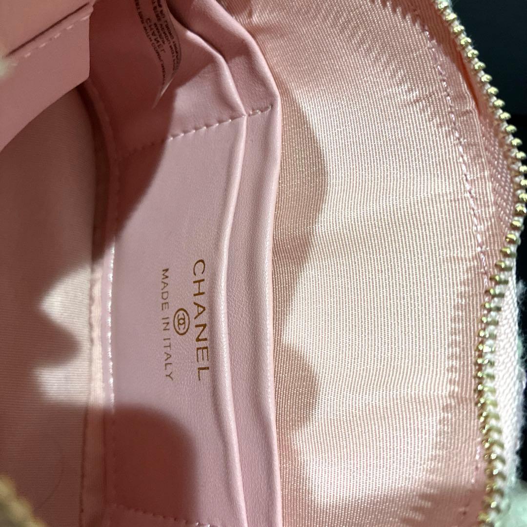 CHANELシャネル ショルダーバッグ チェーンバック　ノベルティ　ピンク