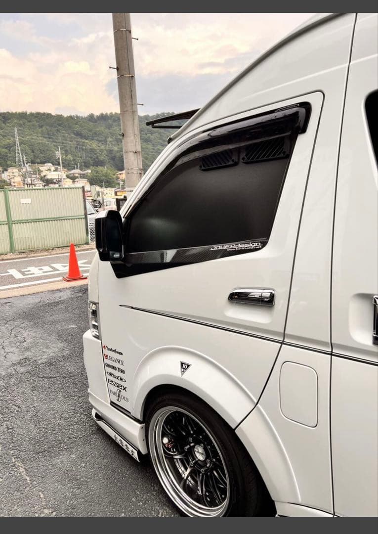 ハイエース用 エコフロー ウェーブ 2 . 3 吸換気ダクト 組立済