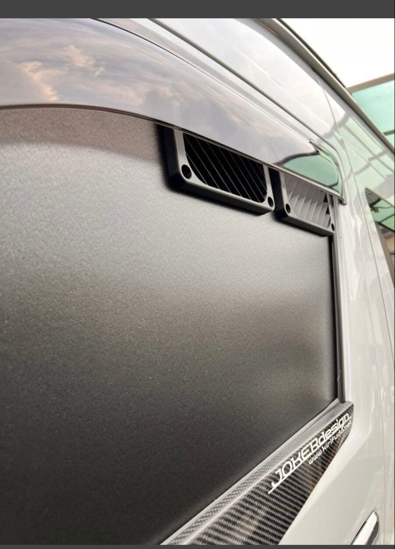 ハイエース用 エコフロー ウェーブ 2 . 3 吸換気ダクト 組立済