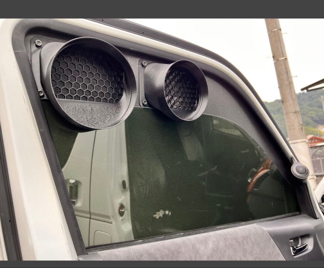 ハイエース用 エコフロー ウェーブ 2 . 3 吸換気ダクト 組立済