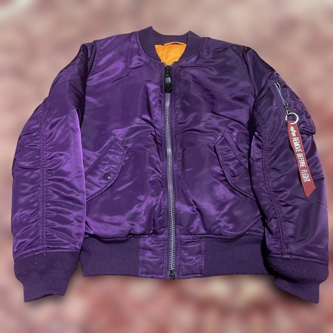 ALPHA INDUSTRIESリバーシブル MA-1 フライトジャケット