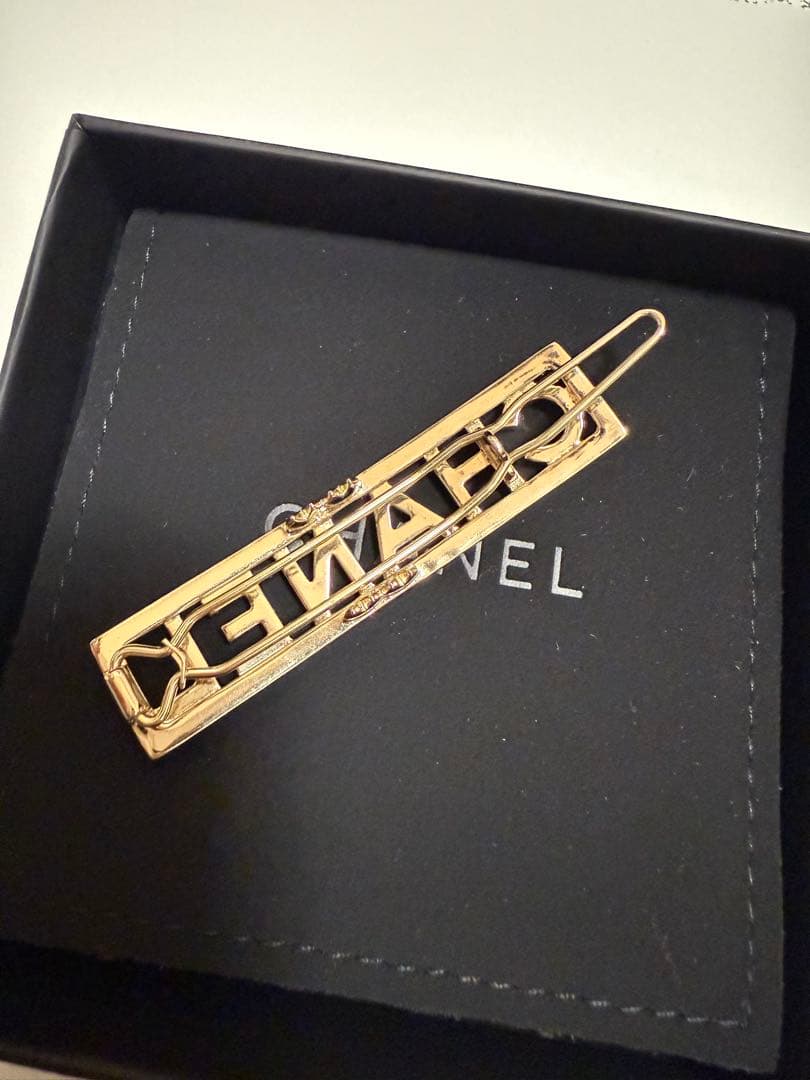 ゆら2525 春夏コレクション CHANEL ヘアピン　箱ショッパー付き