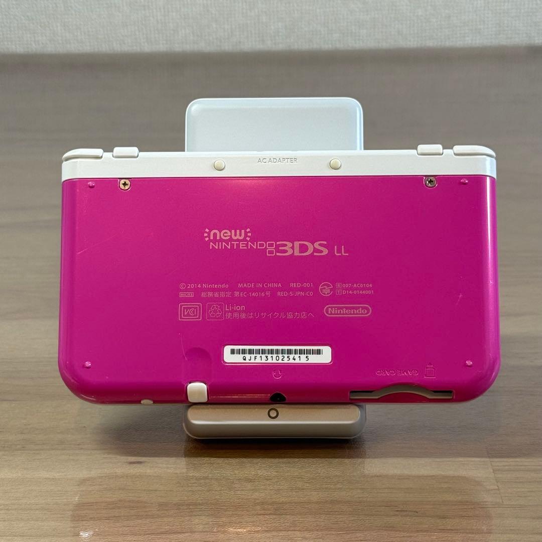 5-166 Newニンテンドー3DS LL ピンク×ホワイト
