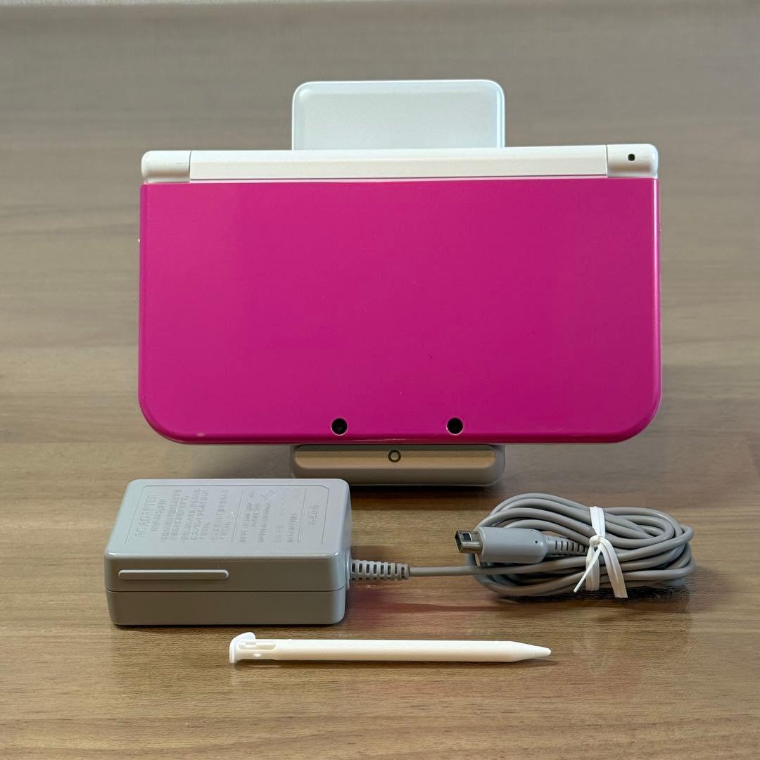 5-166 Newニンテンドー3DS LL ピンク×ホワイト