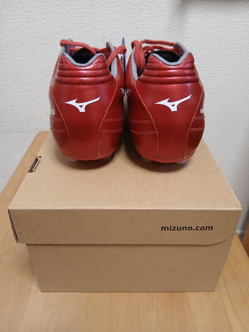 サッカー スパイク ミズノ モナルシーダ ネオ3 ワイド エリート 26cm 赤