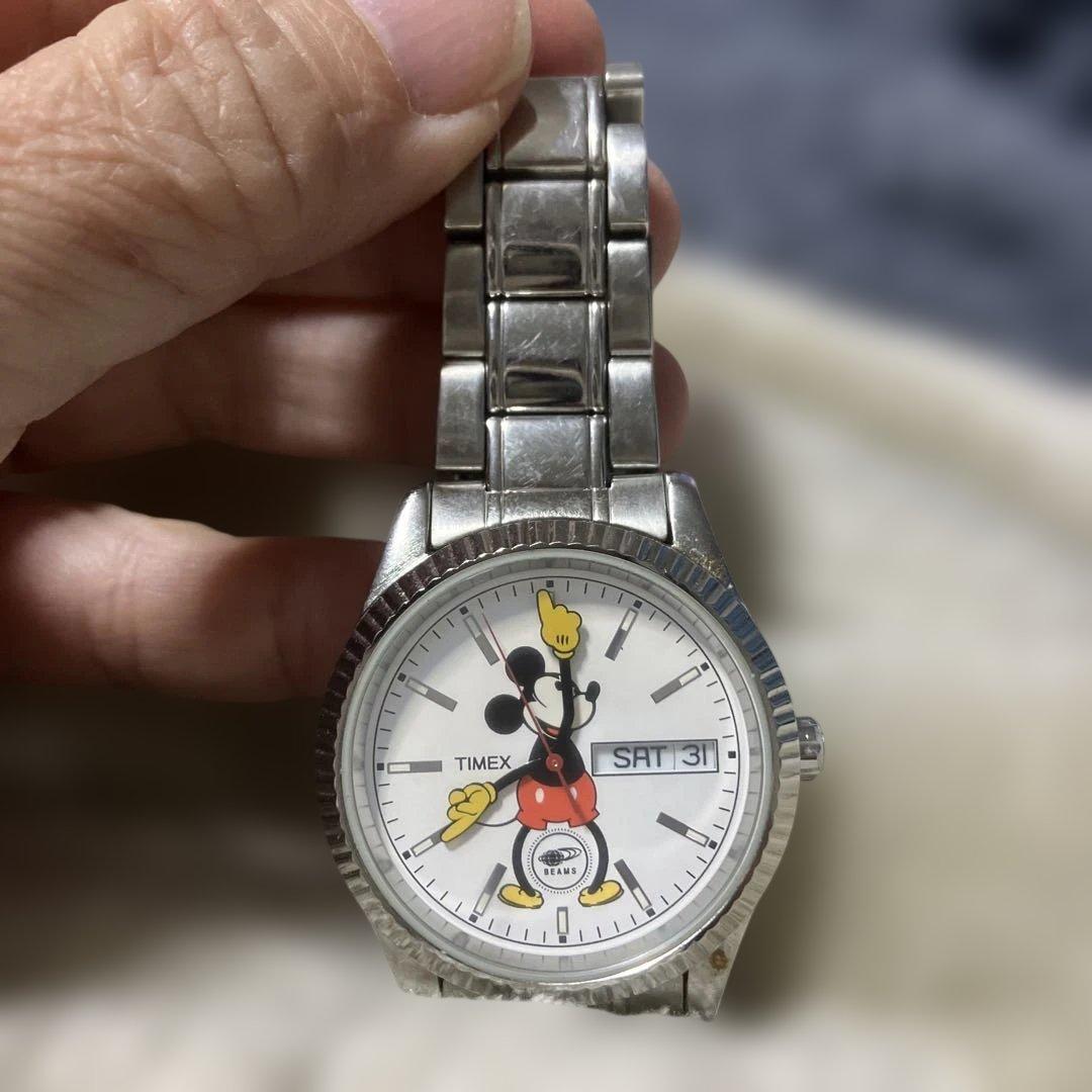 beamsコラボ　TIMEX ミッキーマウス 腕時計