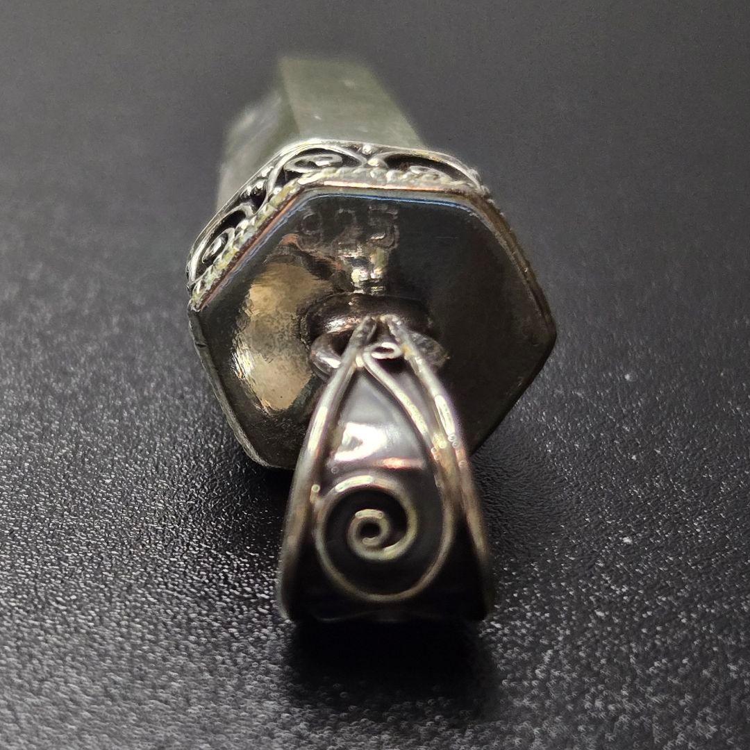 【超希少石/最強品質】虹入りガネーシュヒマール産水晶ポイント＊30mm＊　天然石