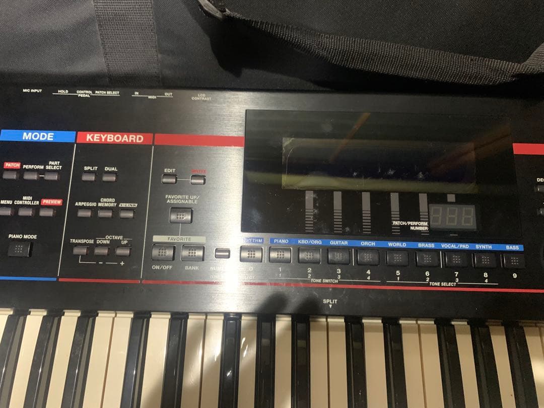 Roland JUNO-STAGE 純正ケース・付属品フルセット シンセサイザー