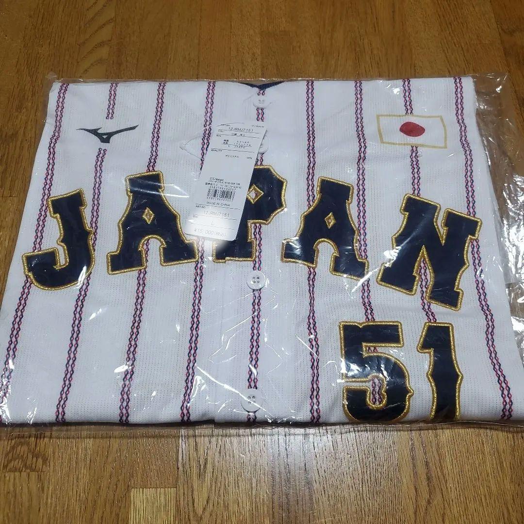 く*ぽ様 ★新品未使用★侍ジャパン #51 小園 海斗 ホームレプユニ Lサイズ