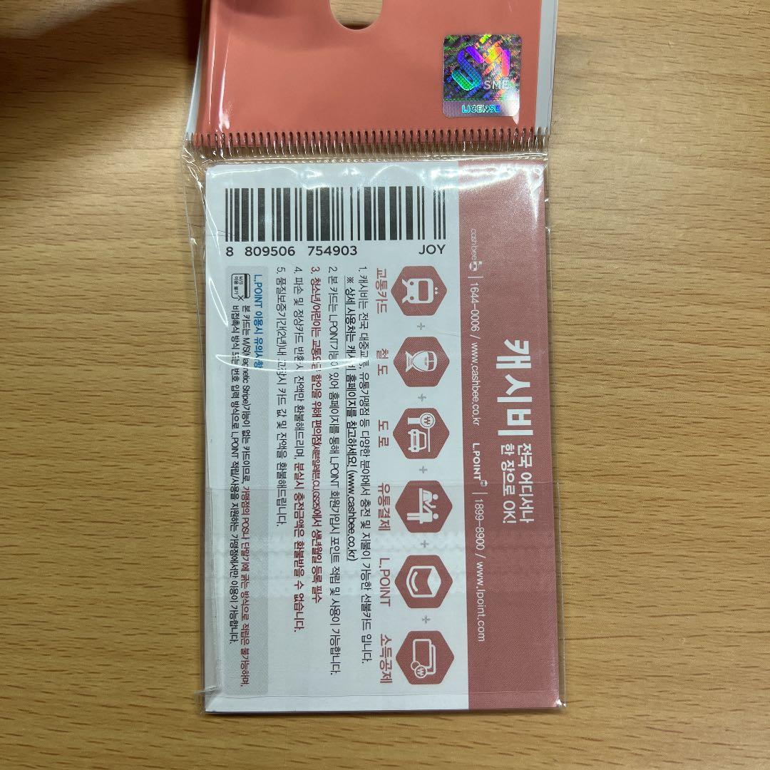 × 1-23 RedVelvet レドベル トレカ cashbee ジョイ