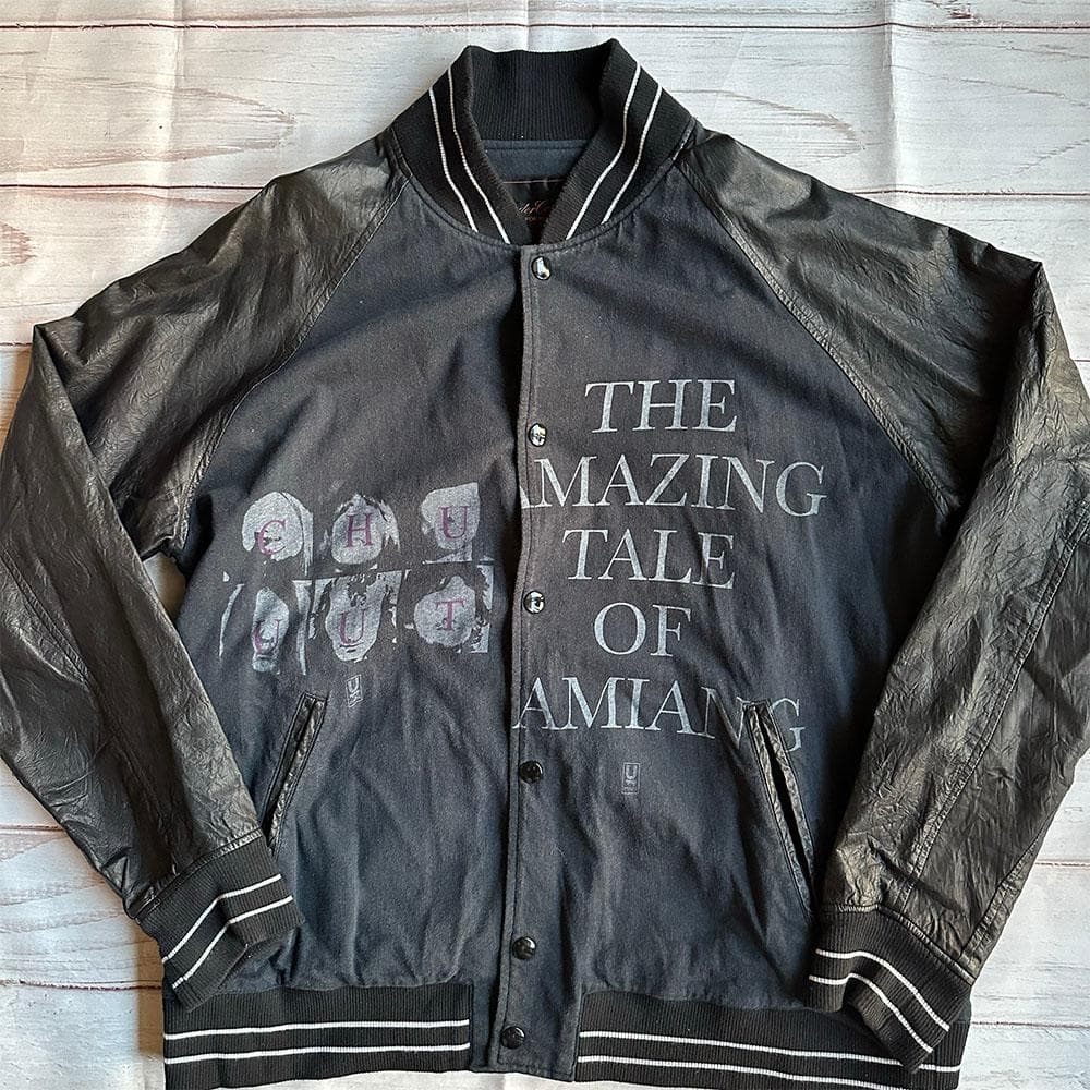 UNDERCOVER 06SS レザー袖スタジャン サイズ3