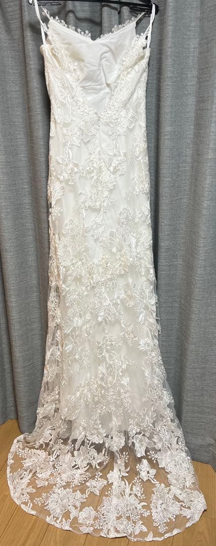 DRESS PRODUCTION 刺繍 総レース ソフトマーメイドドレス