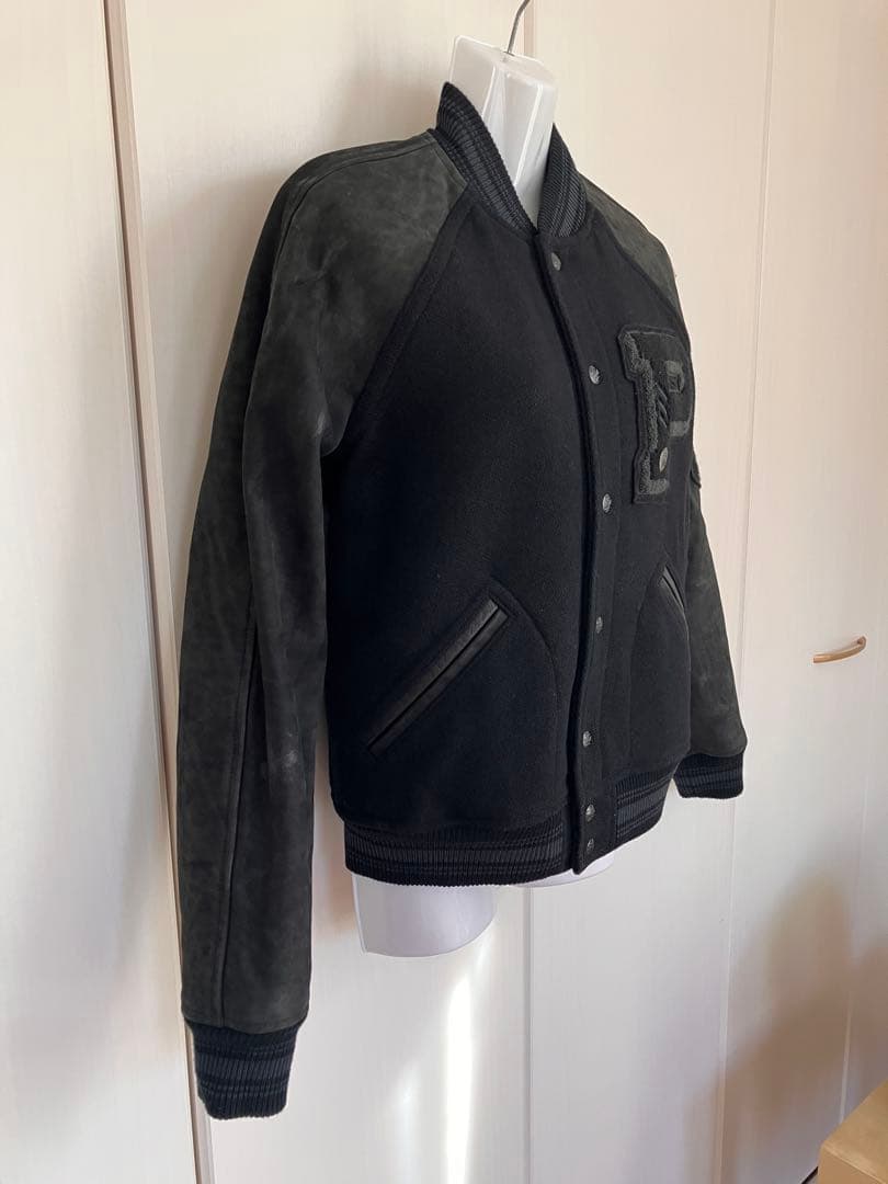 週末値下げ POLO Ralph Laurenスタジャン 美品 カウレザー