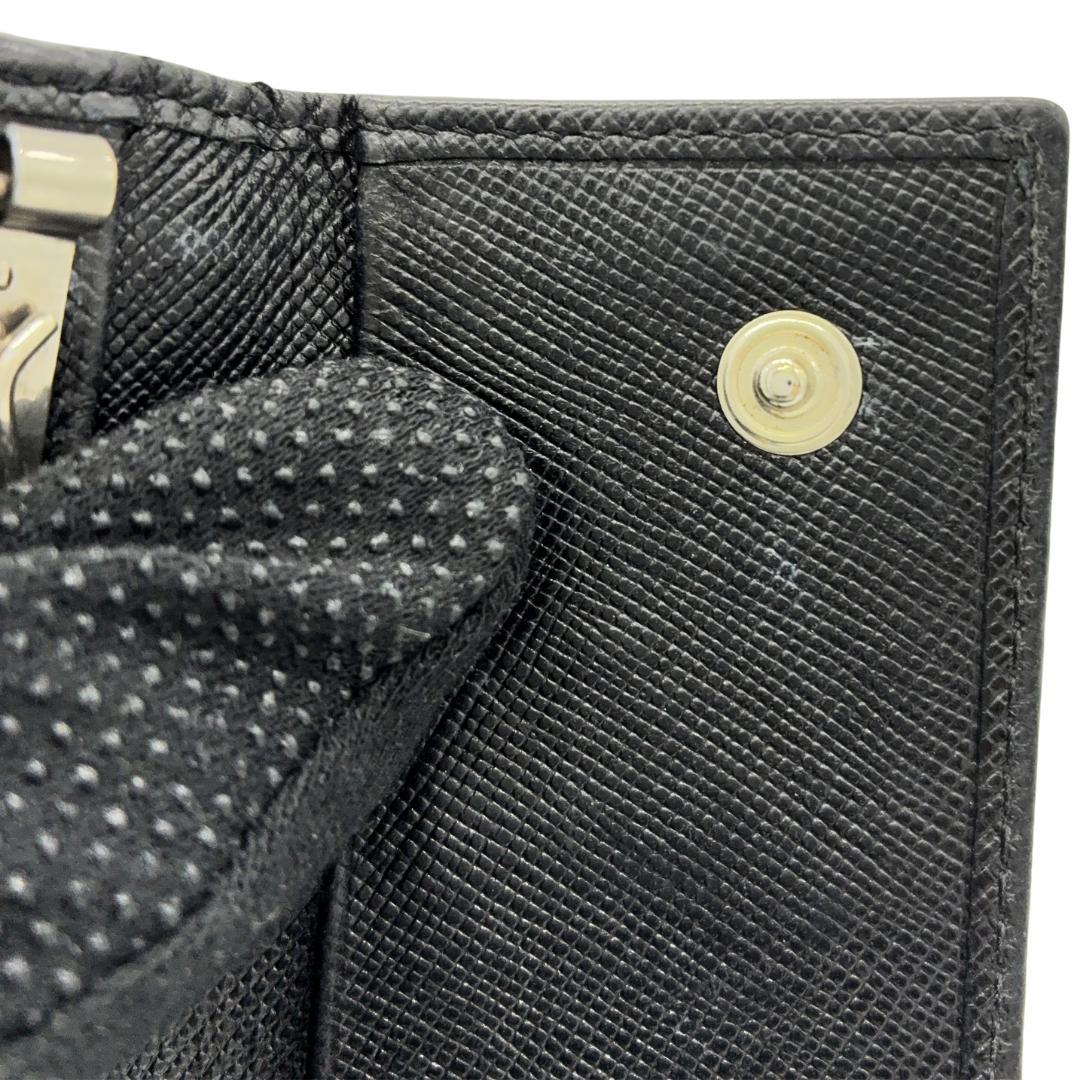 PRADA プラダ キーケース ブラック サフィアーノ