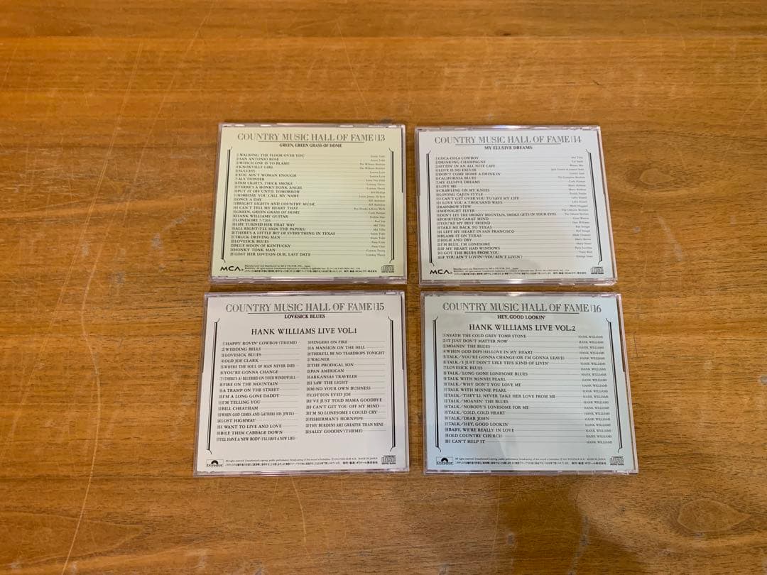 G0128-16★カントリー・ホール・オブ・フェイム 16枚セット