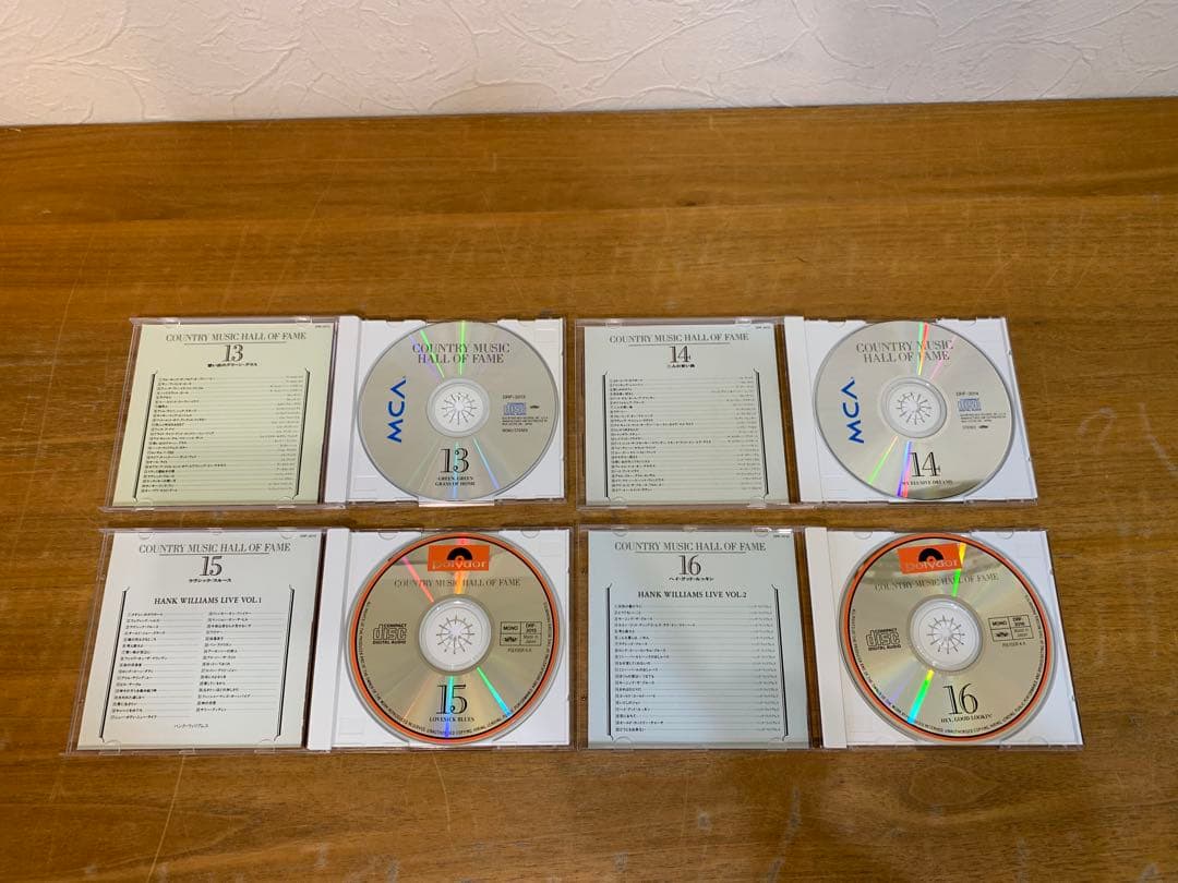 G0128-16★カントリー・ホール・オブ・フェイム 16枚セット