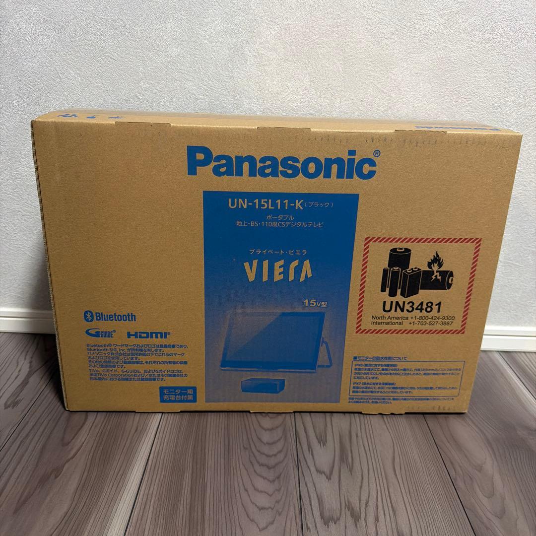 Panasonic ポータブルテレビ UN-15L11-K