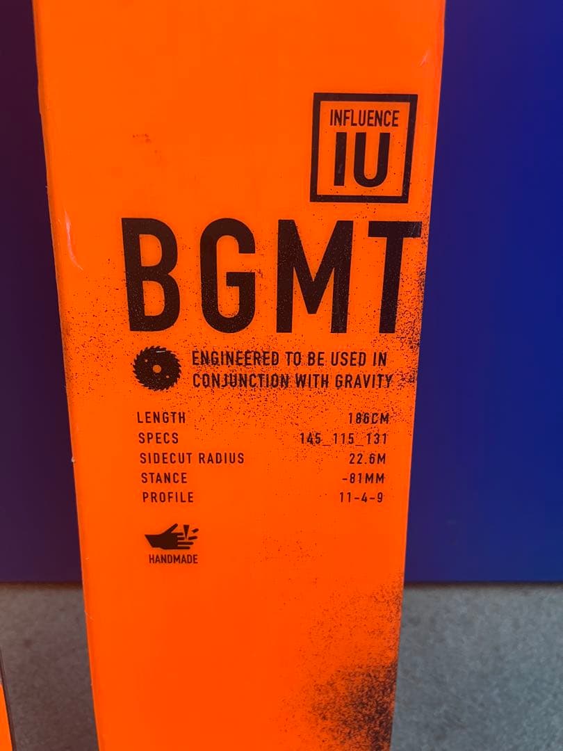 LINE スキー 186cm ファットスキー パウダー