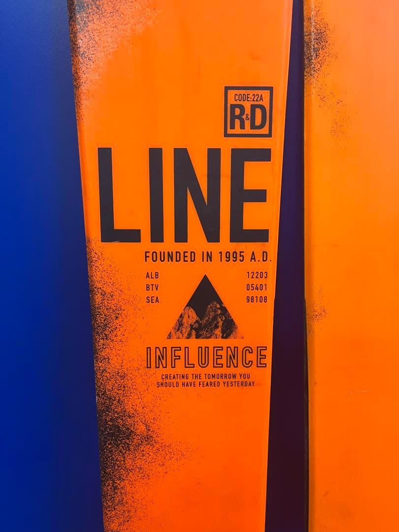 LINE スキー 186cm ファットスキー パウダー