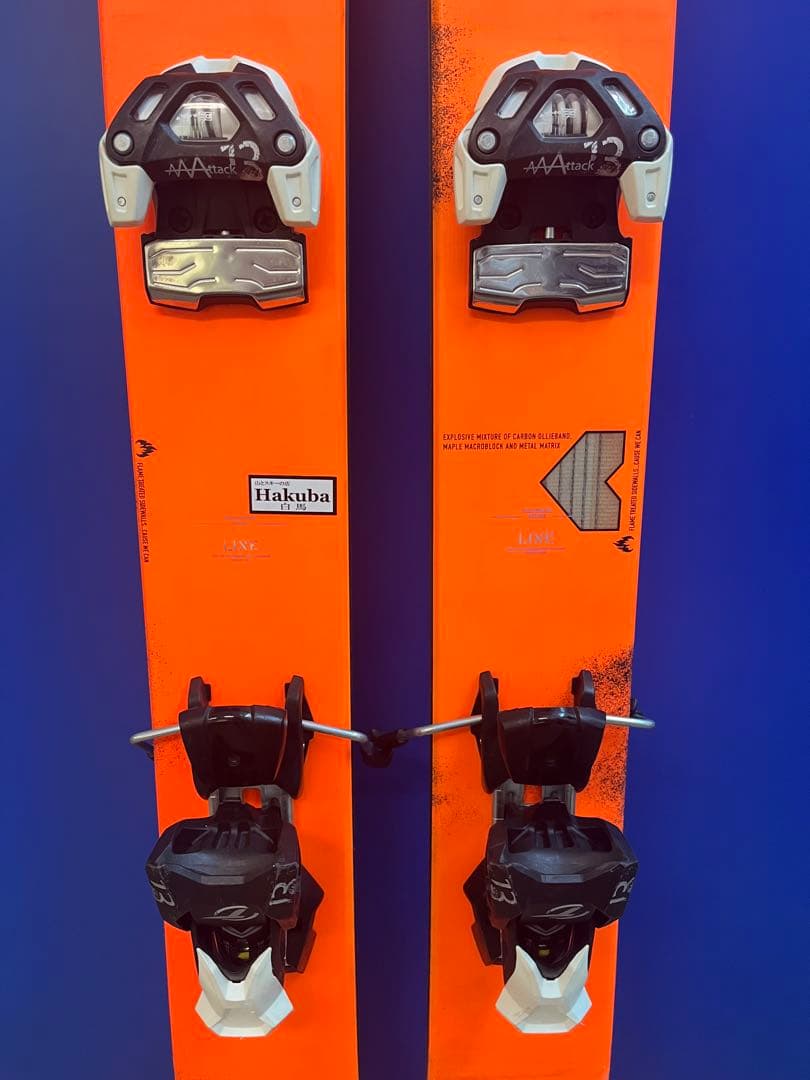 LINE スキー 186cm ファットスキー パウダー