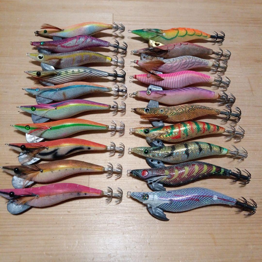 残り1組早い者勝ち　ヤマシタ　ハヤブサ他　春イカ　エギ　3.0号　20本