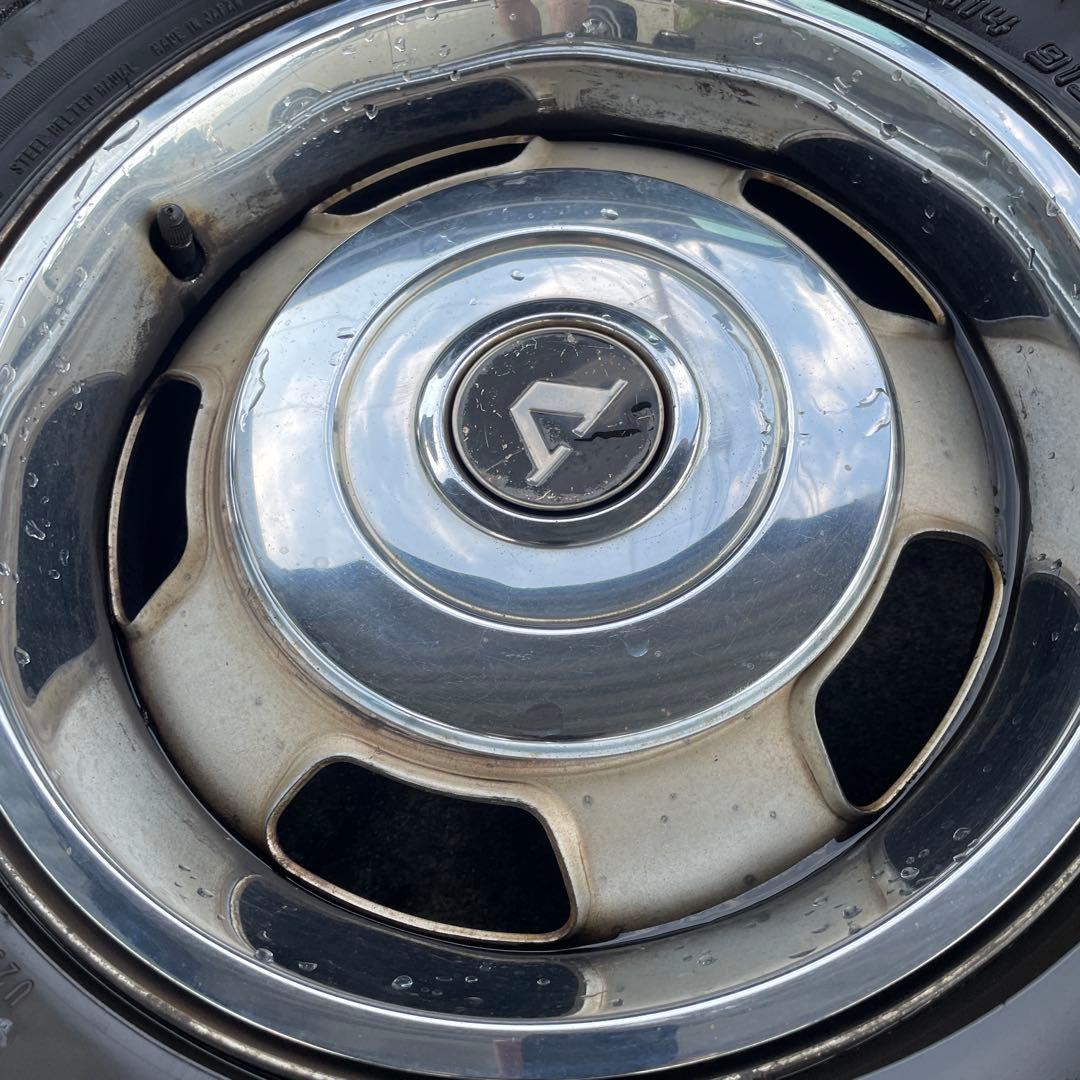 VOLVO ボルボ　240 スチールホイール　セット