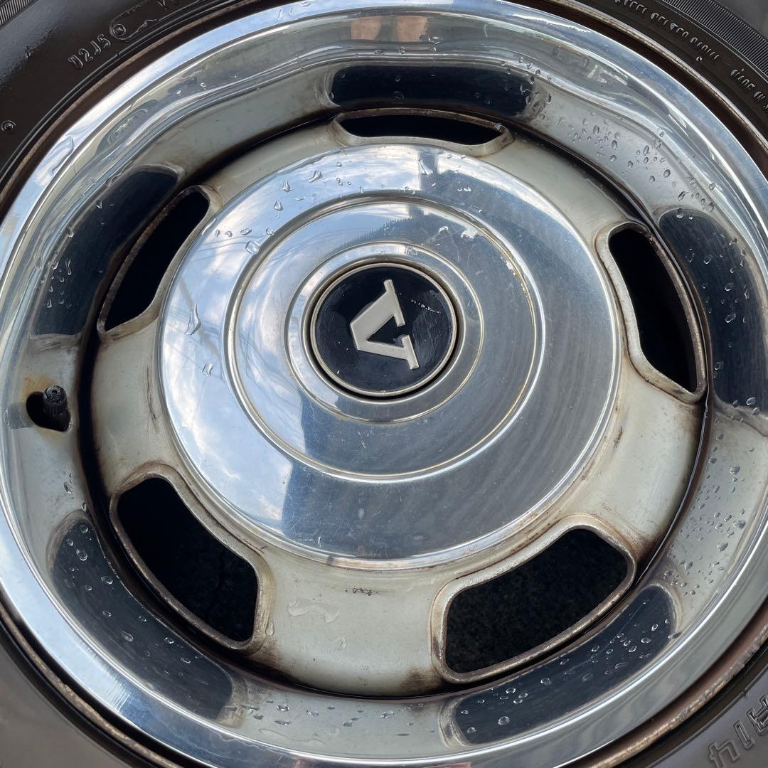 VOLVO ボルボ　240 スチールホイール　セット