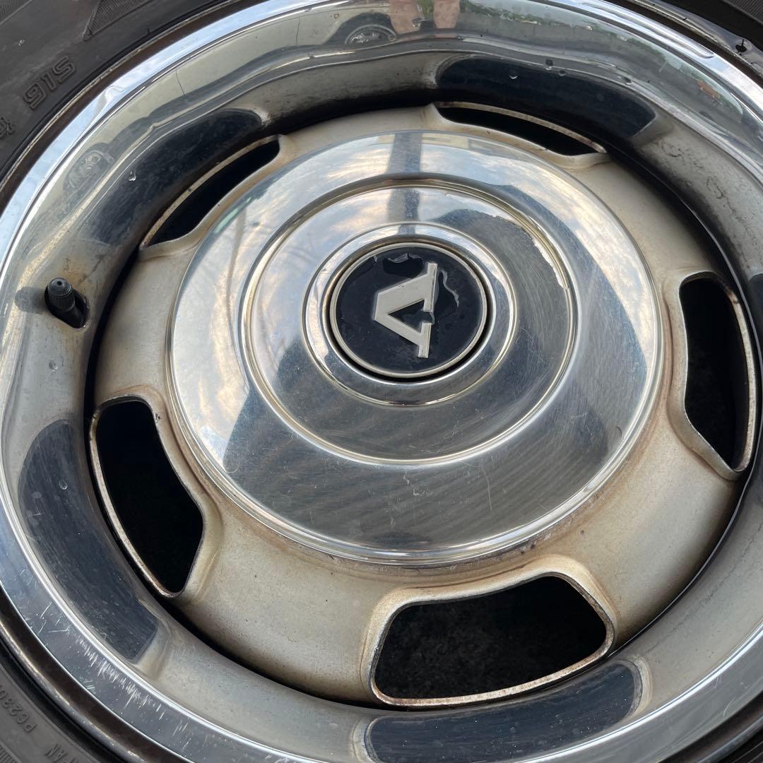 VOLVO ボルボ　240 スチールホイール　セット