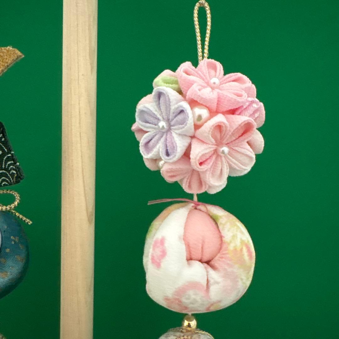 専用　兄妹　姉弟　つるし飾り　吊るし飾り　兜　花鞠　鞠　さるぼぼ　ほおずき