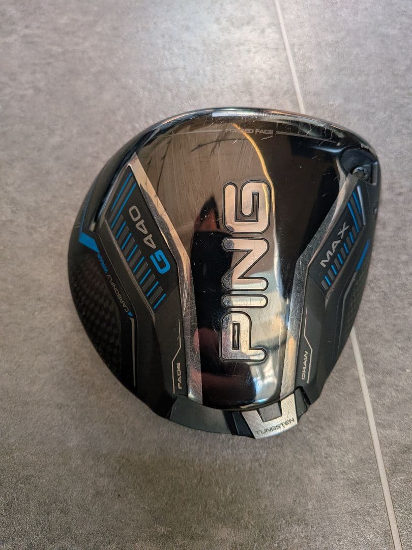 【概ね美品】PING G440MAXドライバー 10.5° ヘッド単品
