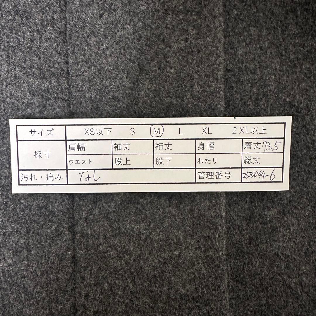 アドーア　ポンチョ　コート　グレー　エポレット　ノーカラー　ケープコート　M