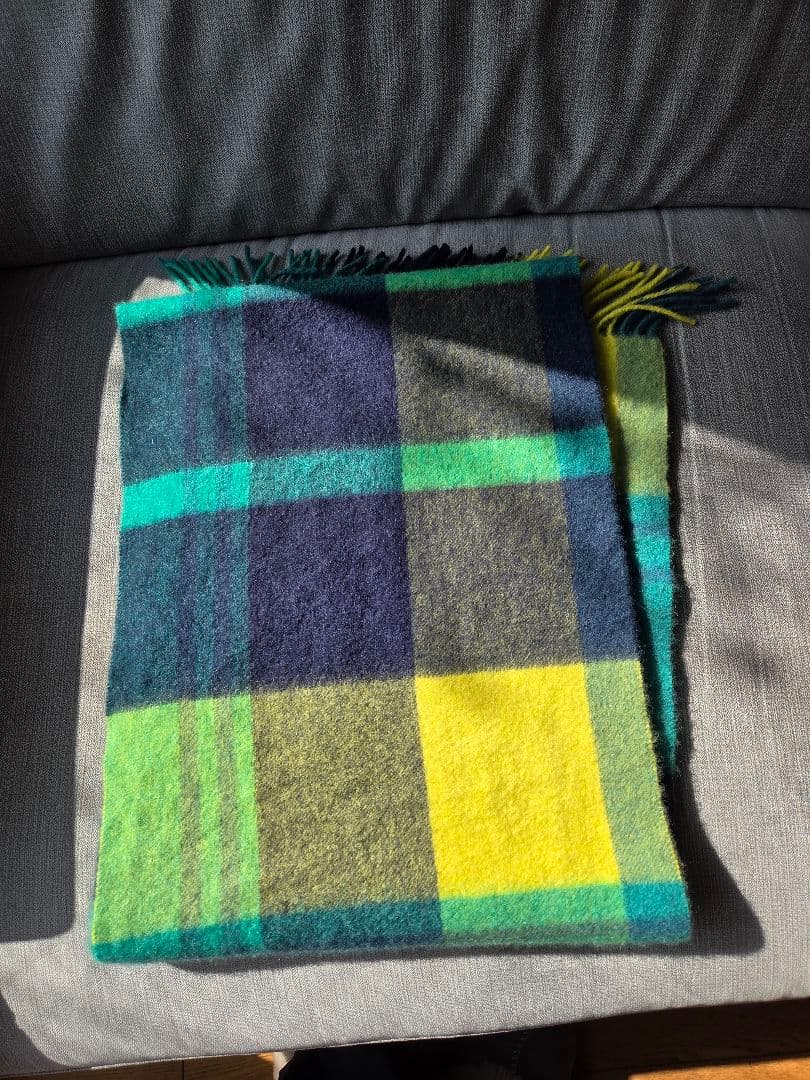 【今季2025秋冬】23区 カシミアチェック柄マフラー