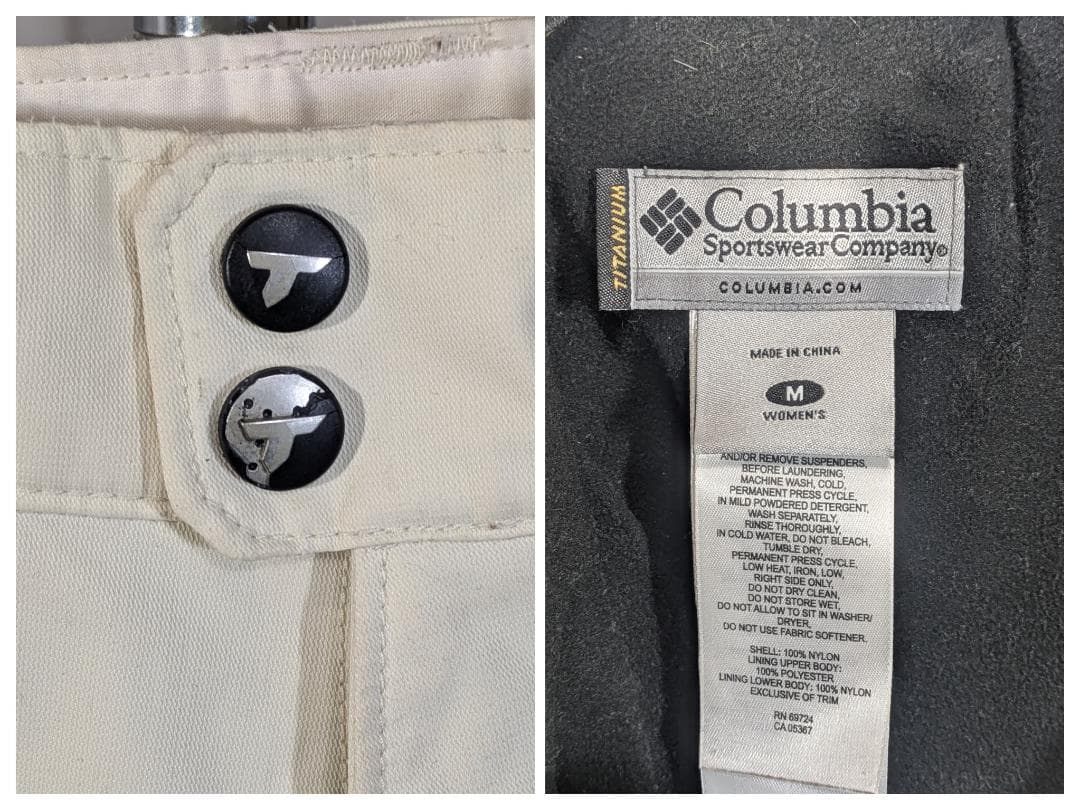 ①Patagonia W/Mスキーウエア　上(S)/下(XS) セット 美品！