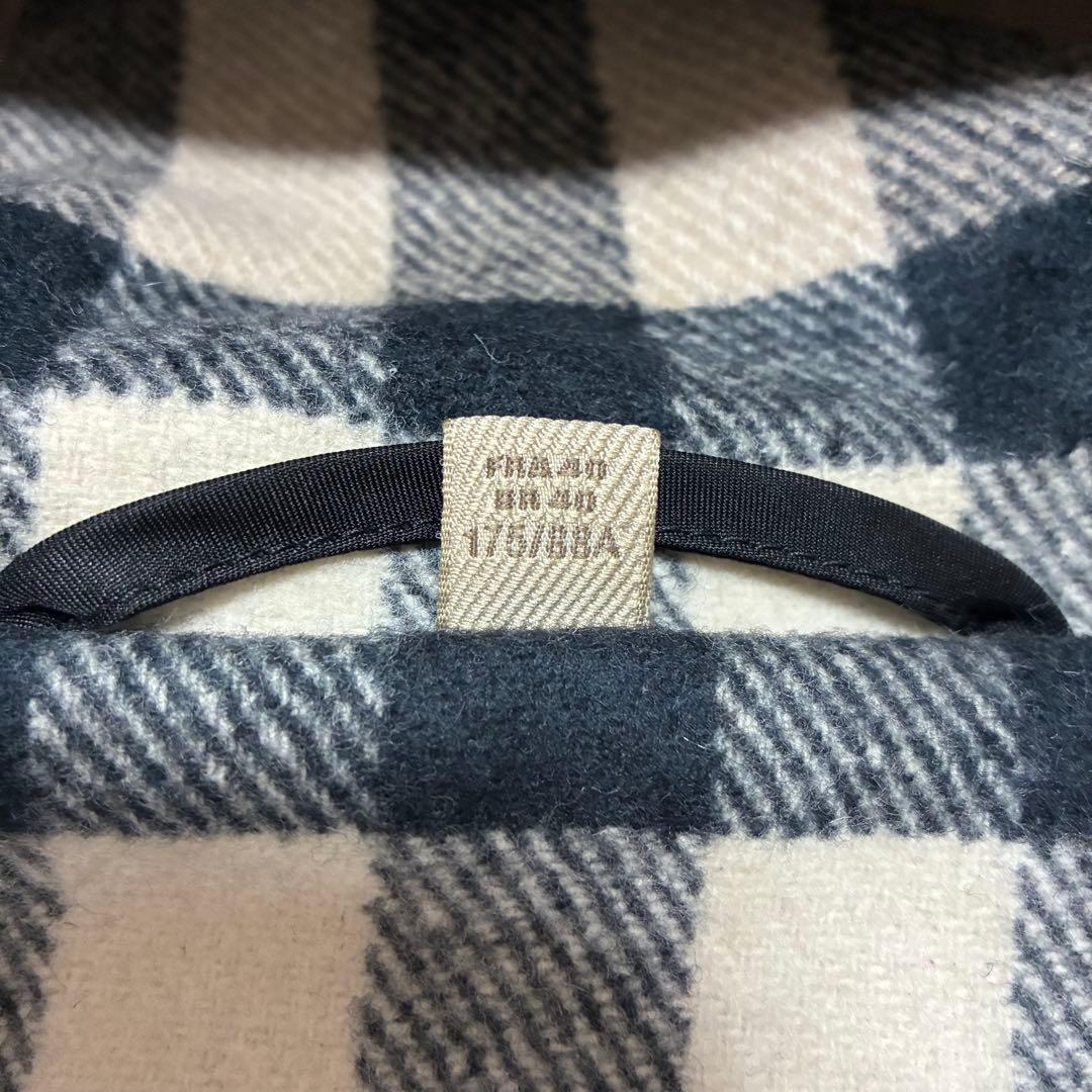 BURBERRY BRID ダッフルコート　裏地ノバチェック　ウール　牛革