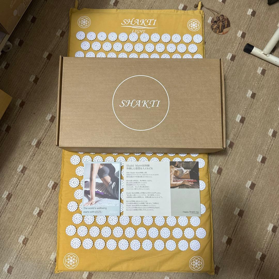 正規品　タグ　箱あり　シャクティ　shakti リラクゼーションマット　レベル1