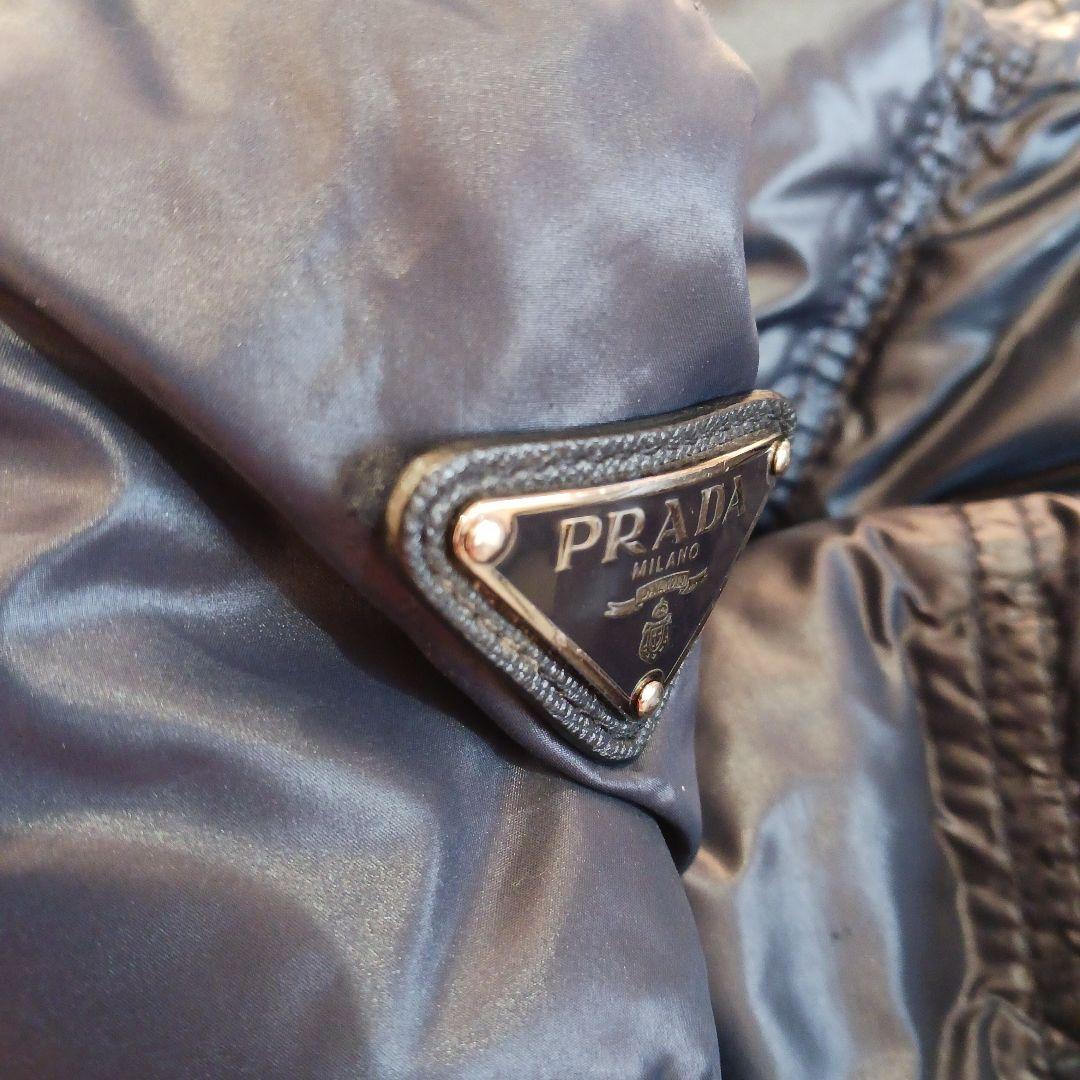 Janie　 PRADAネイビー ダウンジャケット08サイズ