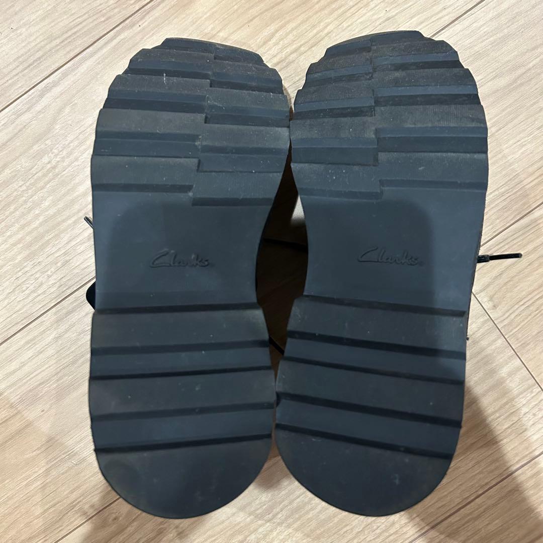 クラークス　15522 ワラビー　ウォータープルーフ　ブラック