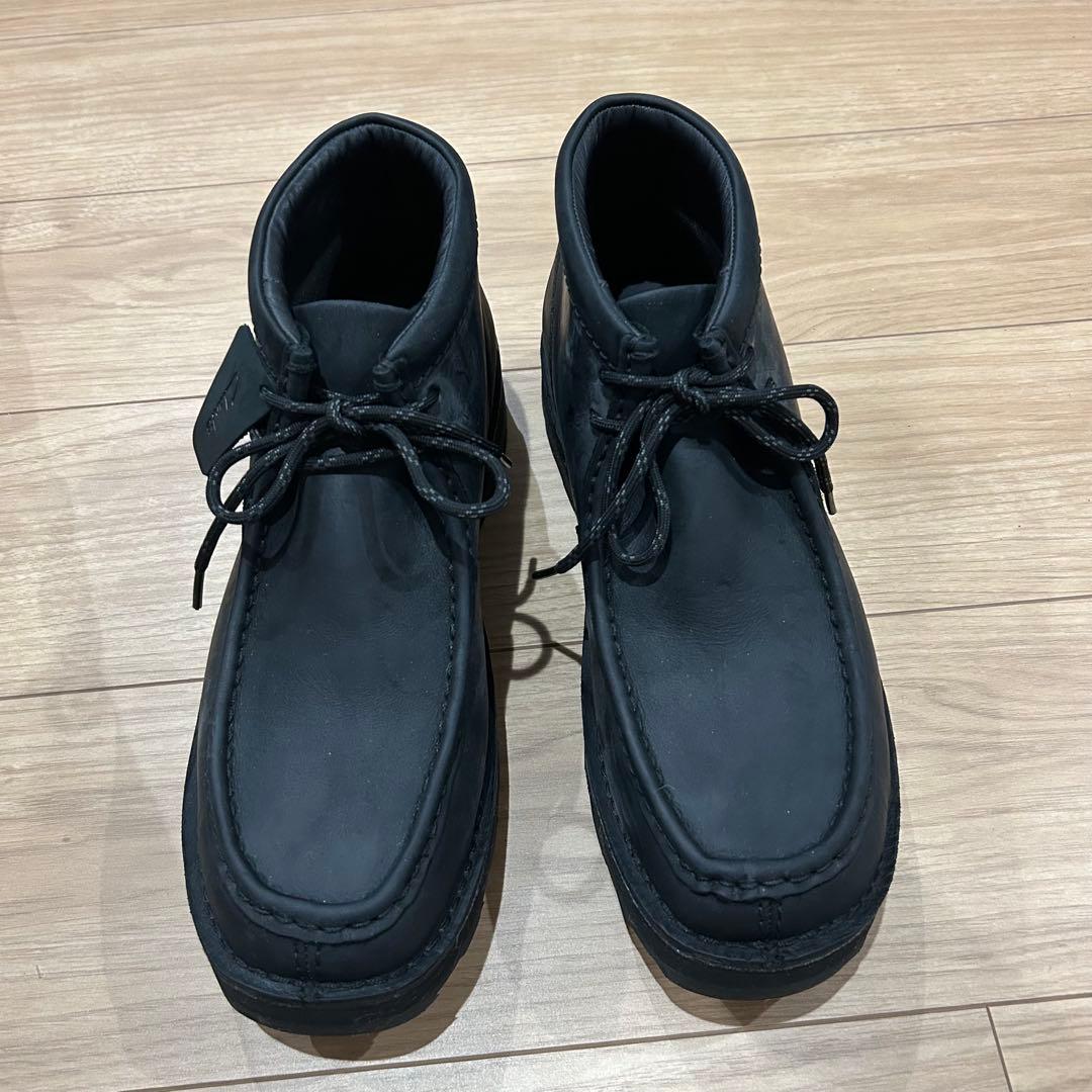 クラークス　15522 ワラビー　ウォータープルーフ　ブラック