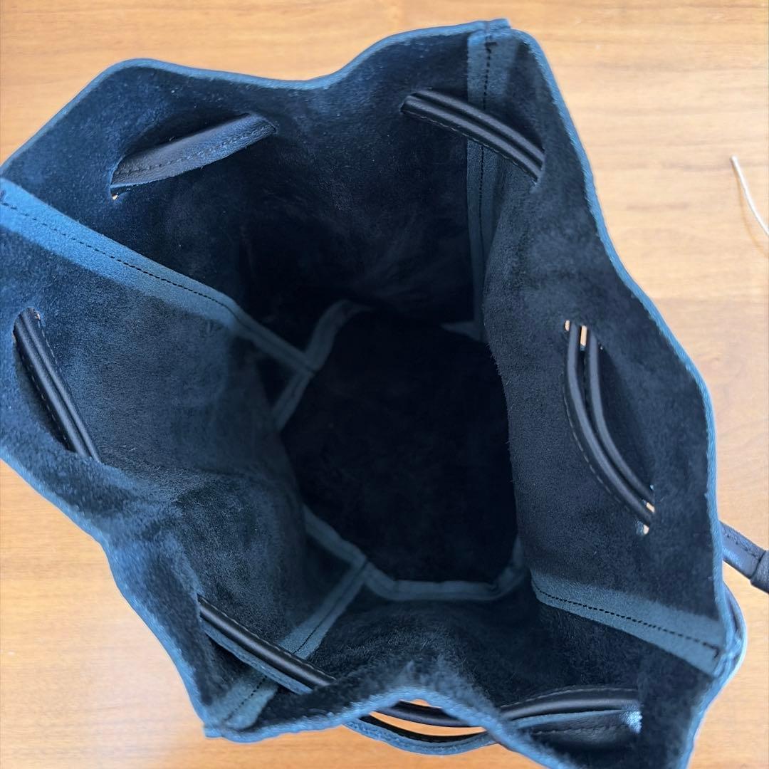 CONFECT バレンシアレザー巾着バッグ