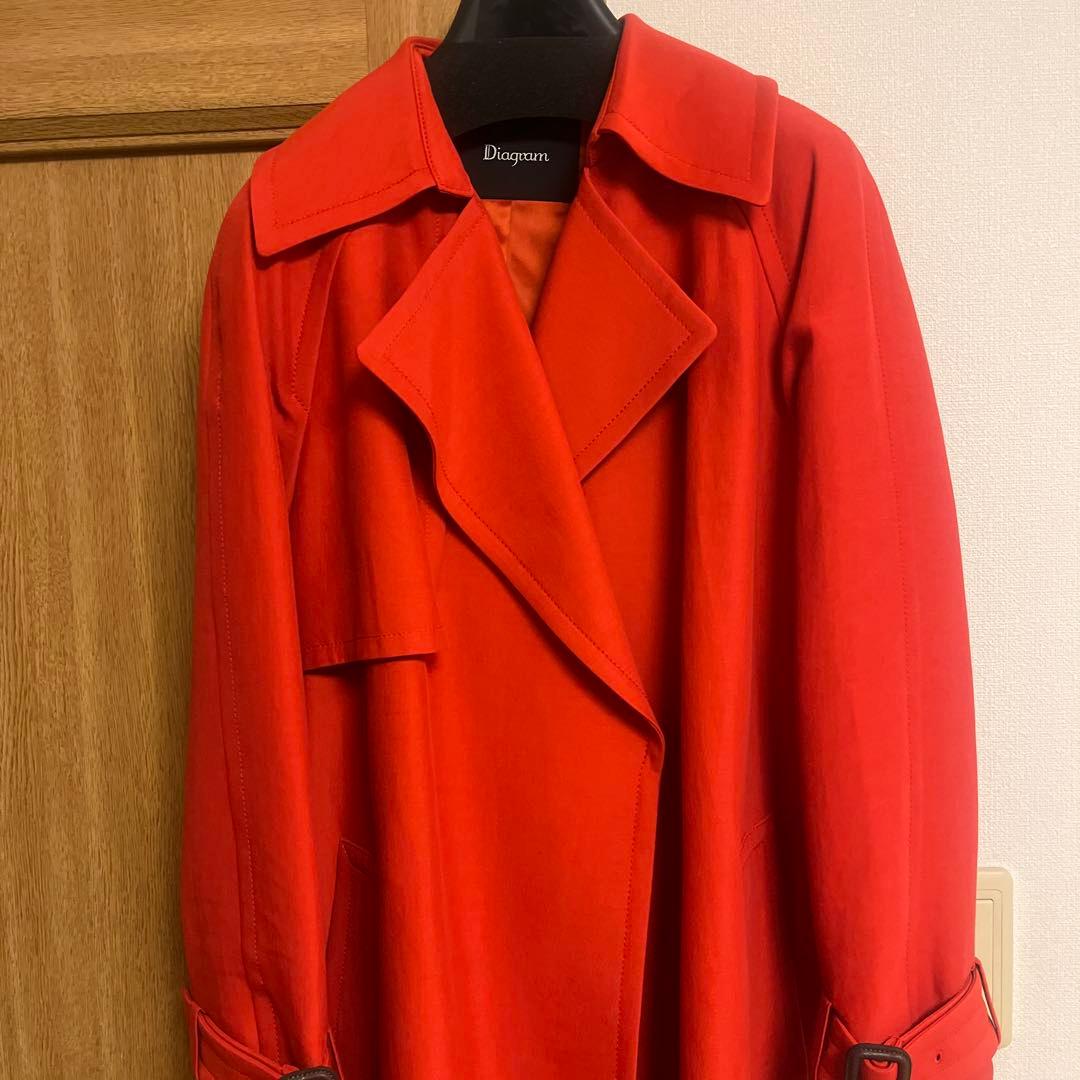 ★新品未使用タグ付き★【※1/6までの出品】Diagram ガウントレンチコート