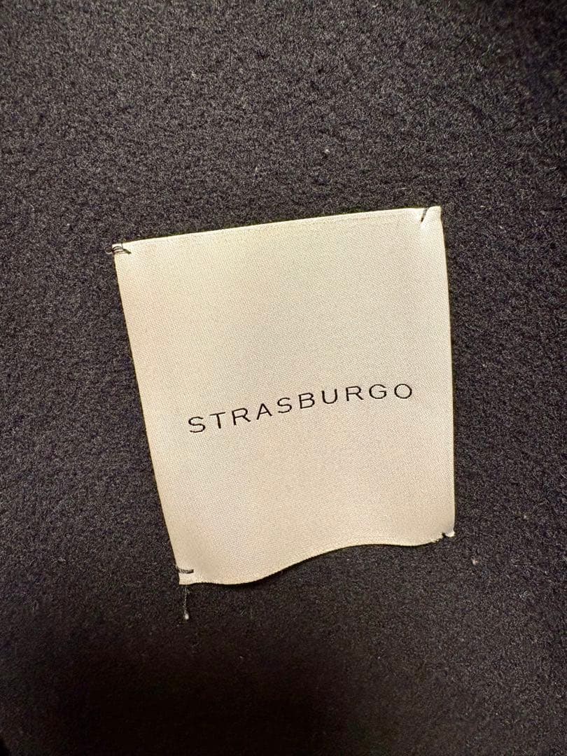 ストラスブルゴ ミンクファー付コート